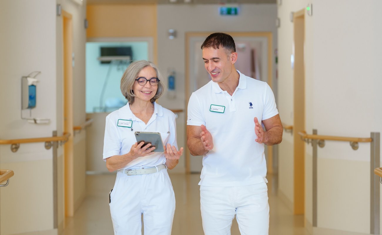 Chefärztin Dr. med. Elke Johnen und Chefarzt Dr. med. Ufuk Sentürk