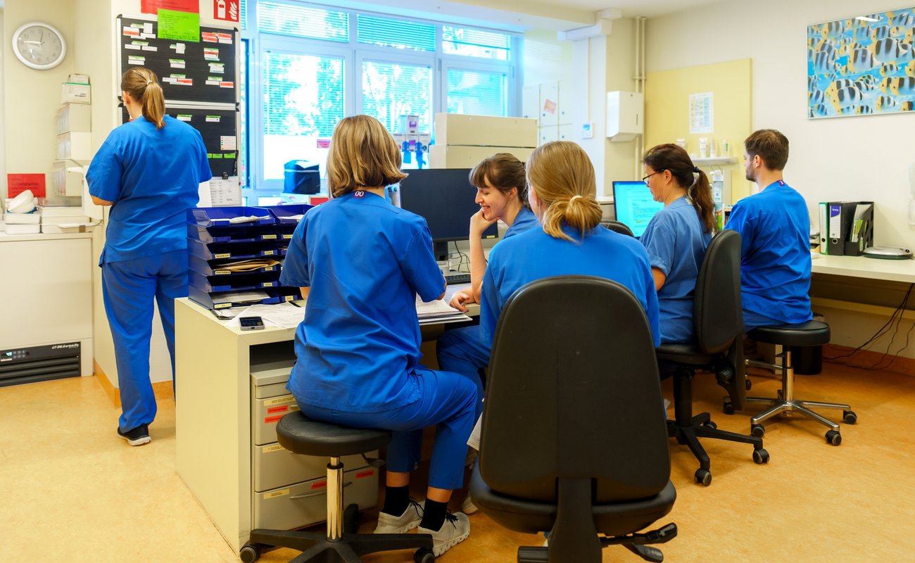 Team in der Neonatologie