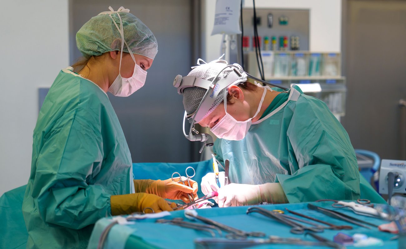 Operateurinnen in der Klinik für Urologie.