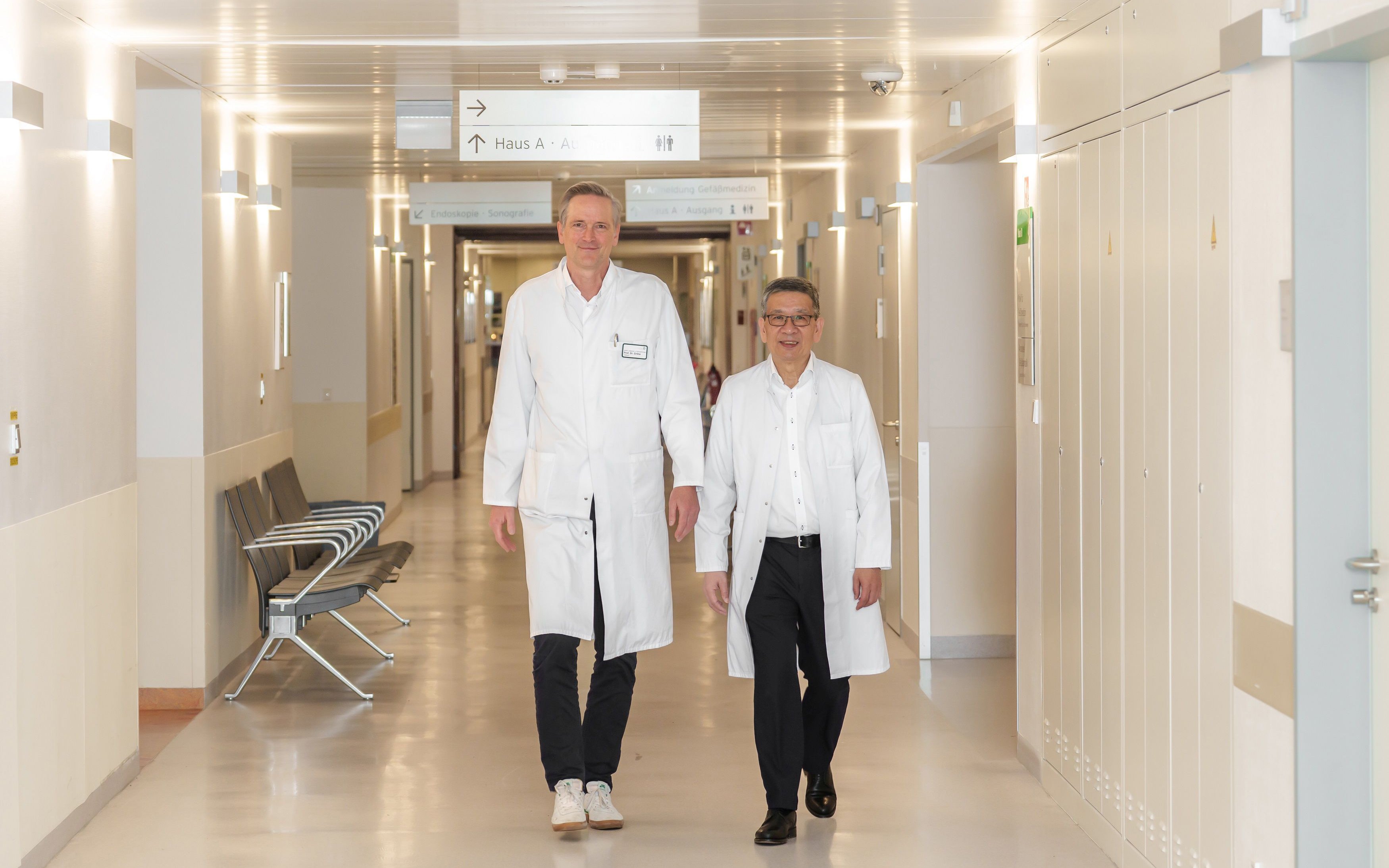 Prof. Dr. med. Jörn Gröne und Dr. med. Yao Chen 