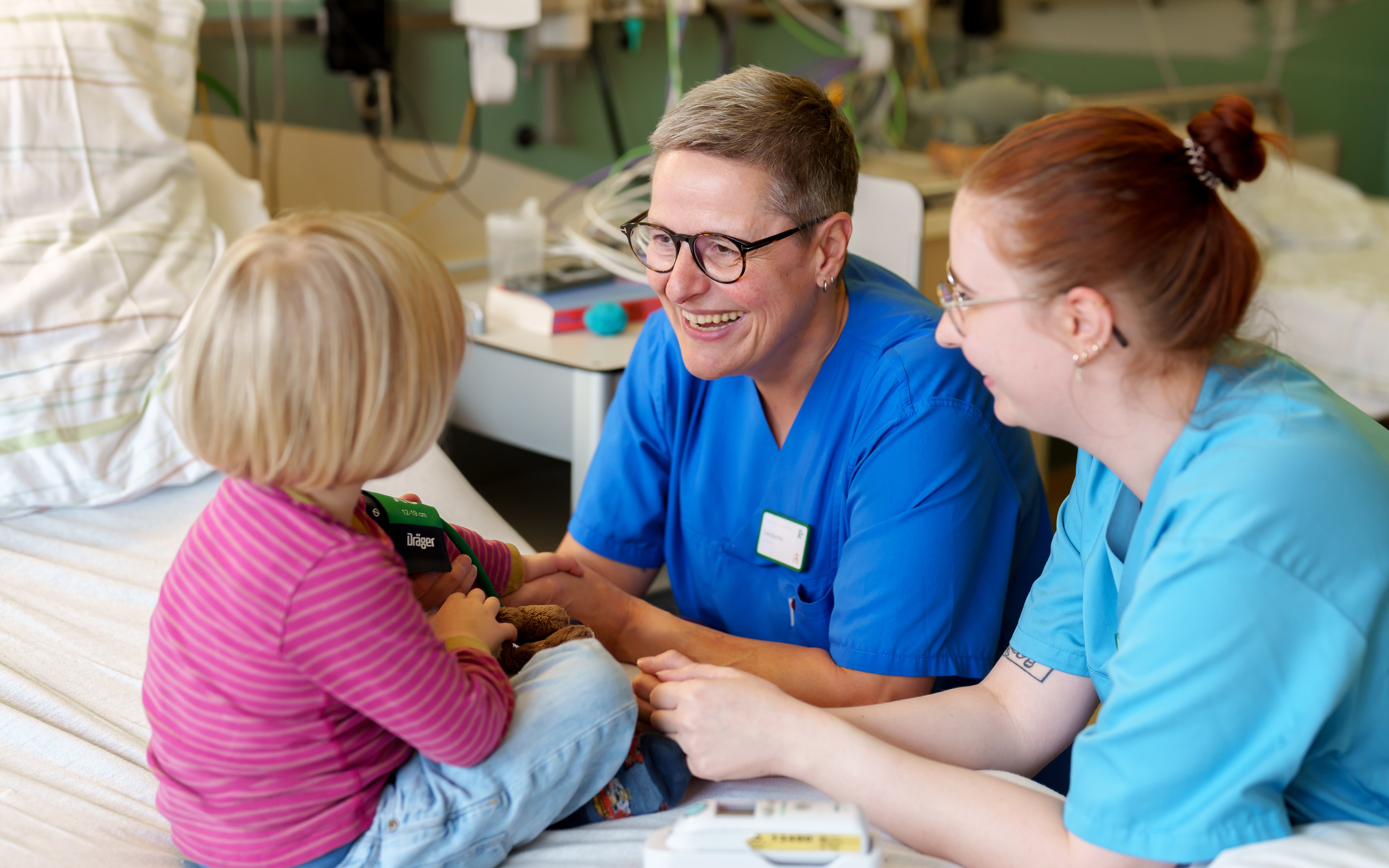 Auf Station der Kinder- und Jugendmedizin.
