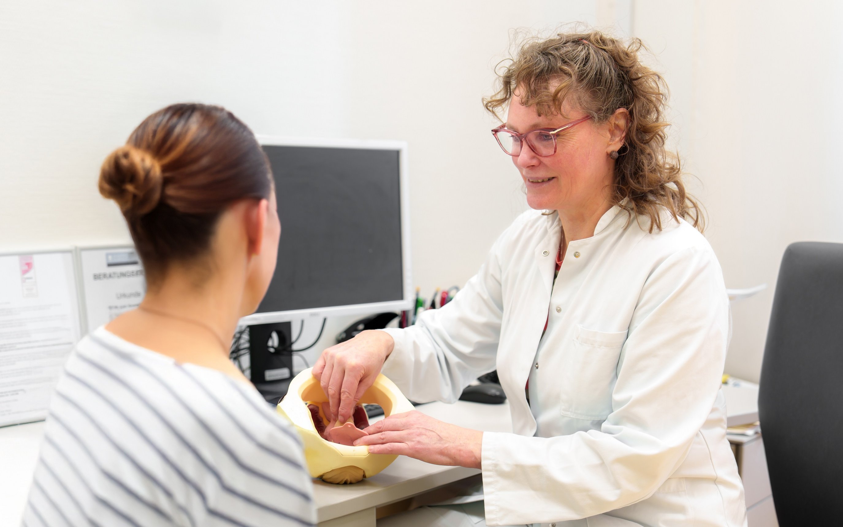 Sprechstunde im Beckenbodenzentrum.